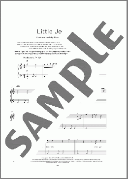 Little Jeannie(Elton John) 楽譜 その他 ダウンロード