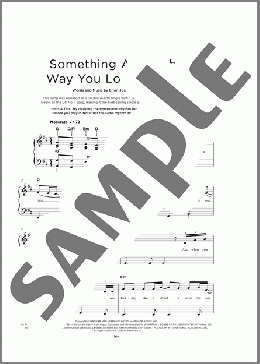 Something About The Way You Look Tonight(Elton John) 楽譜 その他 ダウンロード