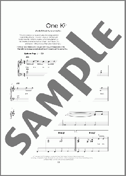 One Kiss(Calvin Harris & Dua Lipa) 楽譜 その他 ダウンロード