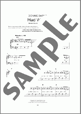 Mad World (feat. Gary Jules)(Gary Jules/Michael Andrews) 楽譜 その他 ダウンロード