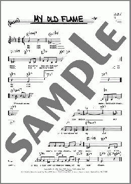 My Old Flame (Low Voice)(Sam Coslow/Arthur Johnston) 楽譜 その他 ダウンロード