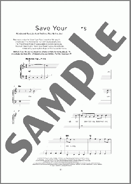 Save Your Tears(The Weeknd) 楽譜 その他 ダウンロード
