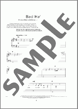 Bad Habits(Ed Sheeran) 楽譜 その他 ダウンロード