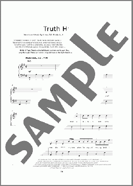 Truth Hurts(Lizzo) 楽譜 その他 ダウンロード