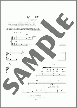 Lay, Lady, Lay(Bob Dylan) 楽譜 その他 ダウンロード