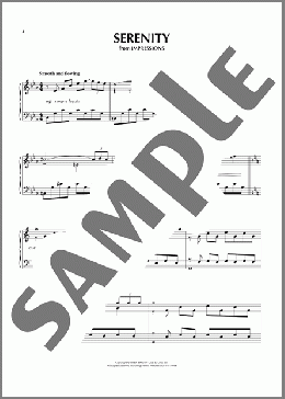 Serenity(Chip Davis/Mannheim Steamroller) 楽譜 ピアノ（ソロ） ダウンロード