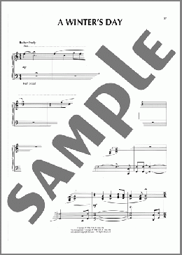 A Winter's Day(Chip Davis/Mannheim Steamroller) 楽譜 ピアノ（ソロ） ダウンロード