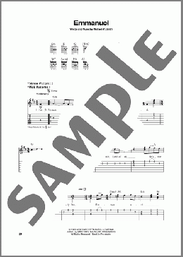 Emmanuel(Michael W. Smith) 楽譜 ギター（ソロ） ダウンロード