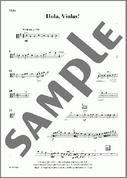 Hola, Violas! - Viola(Ingrid Koller) 楽譜 オーケストラ（パート） ダウンロード