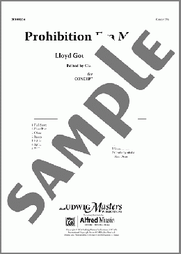 Prohibition Era March (arr. Clarence Barber) - Full Score(L.G. del Castillo) 楽譜 その他 ダウンロード
