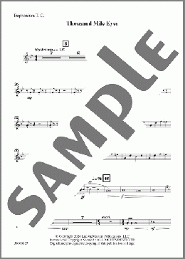 Thousand Mile Eyes - Euphonium TC(Mark Fabio) 楽譜 その他 ダウンロード