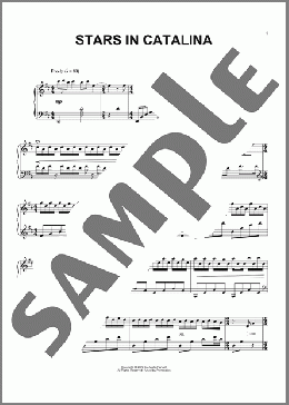Stars In Catalina(Austin Farwell) 楽譜 ピアノ（ソロ） ダウンロード