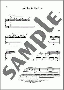A Day In The Life (arr. David Lanz)(The Beatles) 楽譜 ピアノ（ソロ） ダウンロード