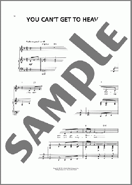 You Can't Get To Heaven (from The Life)(Ira Gasman) 楽譜 ピアノ & ボーカル ダウンロード