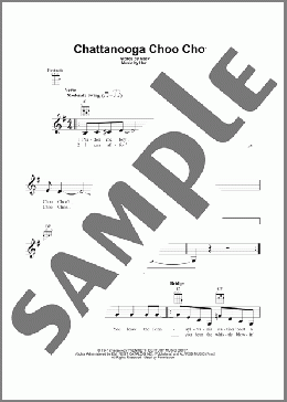 Chattanooga Choo Choo(Mack Gordon) 楽譜 ウクレレ（弾き語り） ダウンロード