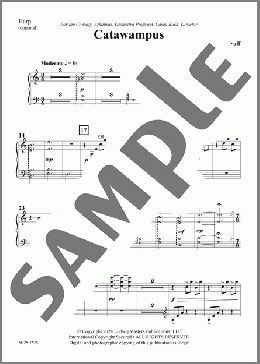 Catawampus - Harp(Bud Woodruff) 楽譜 オーケストラ（パート） ダウンロード