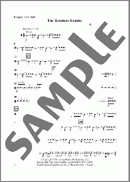 The Random Rumba - Percussion 1(David Bobrowitz) 楽譜 オーケストラ（パート） ダウンロード
