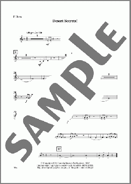 Desert Secrets! - Horn(David M. Martin) 楽譜 その他 ダウンロード