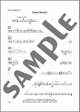 Desert Secrets! - Euphonium(David M. Martin) 楽譜 その他 ダウンロード