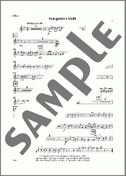 Perspective Shift - Oboe(Chris Campbell) 楽譜 その他 ダウンロード