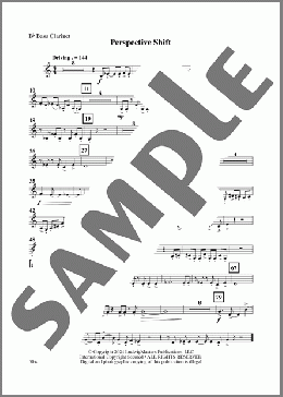 Perspective Shift - Bass Clarinet(Chris Campbell) 楽譜 その他 ダウンロード