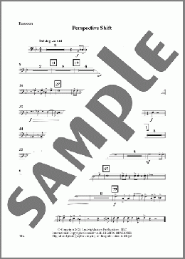 Perspective Shift - Bassoon(Chris Campbell) 楽譜 その他 ダウンロード