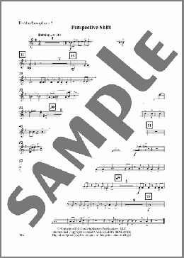 Perspective Shift - Alto Sax 2(Chris Campbell) 楽譜 その他 ダウンロード