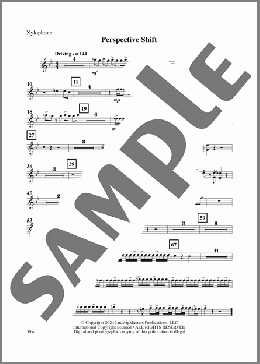 Perspective Shift - Xylophone(Chris Campbell) 楽譜 その他 ダウンロード