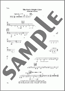 The Sun's Bright Glow (arr. Gene Milford) - Tuba(Joseph Parry) 楽譜 その他 ダウンロード