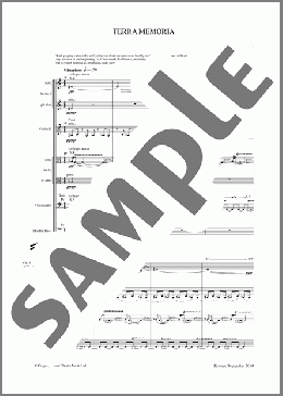 Terra Memoria(Kaija Saariaho) 楽譜 その他 ダウンロード
