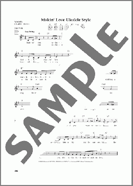 Makin' Love Ukulele Style (from The Daily Ukulele) (arr. Jim Beloff)(Charlie Hayes) 楽譜 ウクレレ（弾き語り） ダウンロード