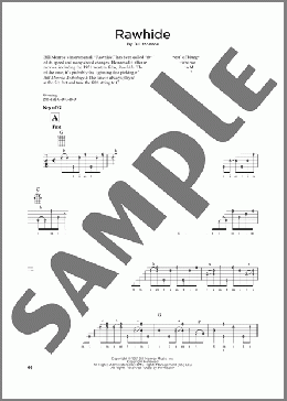 Rawhide (arr. Fred Sokolow)(Bill Monroe) 楽譜 その他 ダウンロード