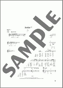 Bottle Of Wine (from The Daily Ukulele) (arr. Jim Beloff)(Tom Paxton) 楽譜 ウクレレ（弾き語り） ダウンロード