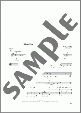 Blue Eyes Crying In The Rain (from The Daily Ukulele) (arr. Jim Beloff)(Elvis Presley/Willie Nelson) 楽譜 ウクレレ（弾き語り） ダウンロード