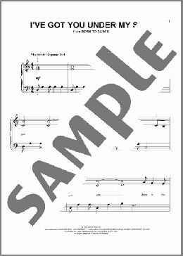 I've Got You Under My Skin(Cole Porter) 楽譜 その他 ダウンロード