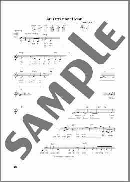 An Occasional Man (from The Daily Ukulele) (arr. Jim Beloff)(Sarah Vaughan) 楽譜 ウクレレ（弾き語り） ダウンロード