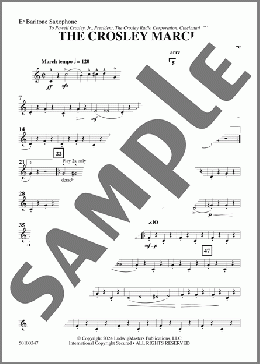 The Crosley March (arr. Loras John Schissel) - Baritone Saxophone(Henry Fillmore) 楽譜 その他 ダウンロード