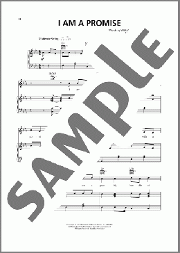 I Am A Promise(Bill Gaither/Gloria Gaither) 楽譜 ピアノ & ボーカル & ギター ダウンロード