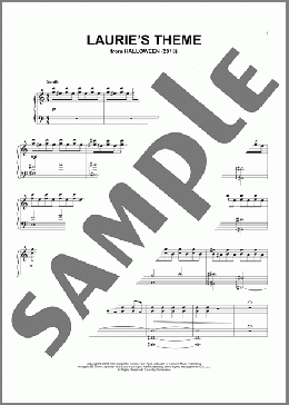 Laurie's Theme (from Halloween)(Daniel Davies) 楽譜 ピアノ（ソロ） ダウンロード