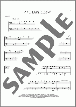 A Million Dreams (from The Greatest Showman)(Pink) 楽譜 その他 ダウンロード