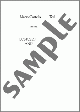 Concertino for Harp and Chamber Orchestra (Harp Part)(Mario Castelnuovo-Tedesco) 楽譜 その他 ダウンロード