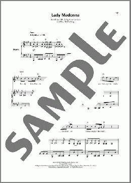 Lady Madonna(The Beatles) 楽譜 その他 ダウンロード