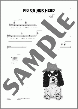Pig On Her Head(The Laurie Berkner Band) 楽譜 その他 ダウンロード