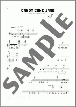 Candy Cane Jane(The Laurie Berkner Band) 楽譜 その他 ダウンロード