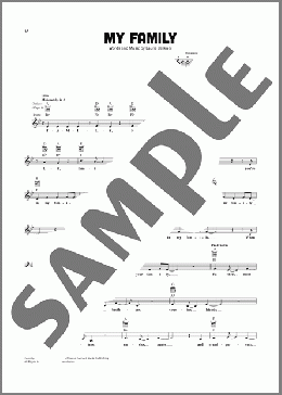 My Family(The Laurie Berkner Band) 楽譜 その他 ダウンロード