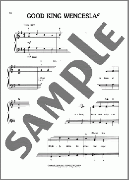 Good King Wenceslas(John M. Neale) 楽譜 ピアノ（ソロ） ダウンロード