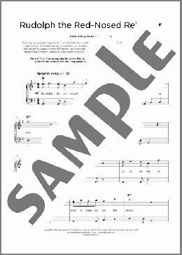 Rudolph The Red-Nosed Reindeer(Gene Autry) 楽譜 その他 ダウンロード
