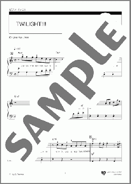 TWILIGHT!!!(King Gnu) 楽譜 ピアノ（ソロ） 入門 ダウンロード