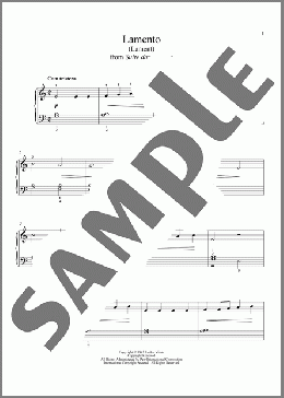 Lamento(OSCAR LORENZO FERNANDEZ) 楽譜 ピアノ（ソロ） ダウンロード