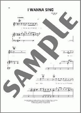 I Wanna Sing(Scott Krippayne) 楽譜 ピアノ & ボーカル & ギター ダウンロード